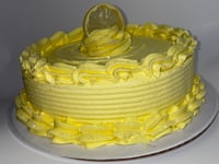 Image 4 of FAKE FOOD, Lemon Cake, yellow, cake, centerpiece