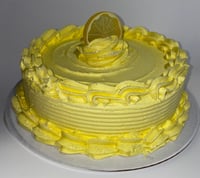 Image 6 of FAKE FOOD, Lemon Cake, yellow, cake, centerpiece