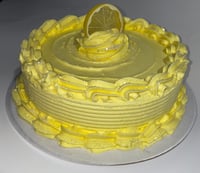Image 8 of FAKE FOOD, Lemon Cake, yellow, cake, centerpiece
