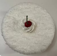 Image 2 of FAKE FOOD, Coconut Creamy Cake, centerpiece, faux cake, fake cake, 6 inch Round by 6 inch tall(on...