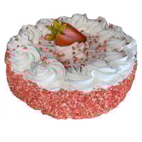 Image 1 of Fake food/ Pretend Dessert/ strawberry shortcake cheesecake/ faux cake/artificial cake/strawberry...
