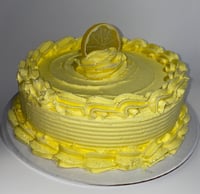 Image 10 of FAKE FOOD, Lemon Cake, yellow, cake, centerpiece