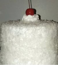 Image 3 of FAKE FOOD, Coconut Creamy Cake, centerpiece, faux cake, fake cake, 6 inch Round by 6 inch tall(on...