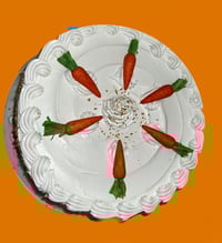 Image 5 of Large size Fake Food, Iced Carrot Cake 8x5”