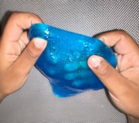 Image 3 of Water Slime, Blue Color, Slime, Thick Scented Slime 7 once. Best Texture. Water Slime, Blue Raspb...