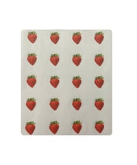 Image 1 of 20 count/ 1.5 inch/Strawberries/Printed Fruit/Hand Cut/Stickers/Sticker Paper/individual stickers...