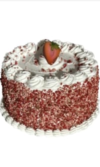 Image 4 of Fake Food/ Big Strawberry Shortcake/Pretend Dessert/strawberry shortcake/prop cake/faux cake/fake...