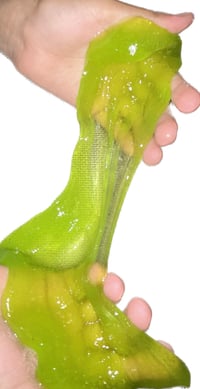 Image 4 of Water Slime, Lime Scented, Lime Green Color, Slime, Thick Scented Slime 7 once. Best Texture Summ...