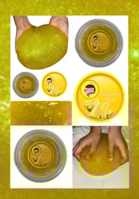 Image 6 of Water Slime/Pineapple Scented/Yellow Color/Slime/Thick Scented Slime/7 oz/Best Texture/New Product