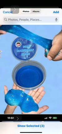 Image 4 of Water Slime, Blue Color, Slime, Thick Scented Slime 7 once. Best Texture. Water Slime, Blue Raspb...