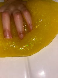 Image 7 of Water Slime/Pineapple Scented/Yellow Color/Slime/Thick Scented Slime/7 oz/Best Texture/New Product