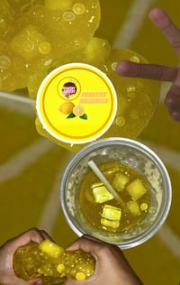 Image 5 of Water Jelly Cube Slime, Water Slime, Ice Cold Lemonade Scented, Ice Cube, yellow Color, Slime, Th...