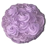Image 2 of FAKE FOOD/ Light Purple Rose Cake/fake rose cake/ faux rose cake/ centerpiece/ inch Width x 5 i...