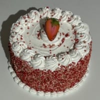 Image 6 of Fake Food/ Big Strawberry Shortcake/Pretend Dessert/strawberry shortcake/prop cake/faux cake/fake...