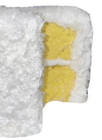 Image 4 of Fake food, coconut cake with slice out, centerpiece, faux cake, fake cake, 8 inch Width by 4 inch...