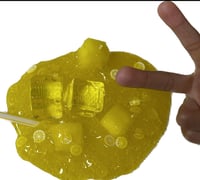 Image 6 of Water Jelly Cube Slime, Water Slime, Ice Cold Lemonade Scented, Ice Cube, yellow Color, Slime, Th...