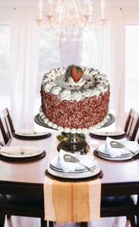 Image 9 of Fake Food/ Big Strawberry Shortcake/Pretend Dessert/strawberry shortcake/prop cake/faux cake/fake...
