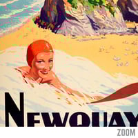 Image 2 of Newquay | Harry Riley - 1950 | Travel Poster | Vintage Poster