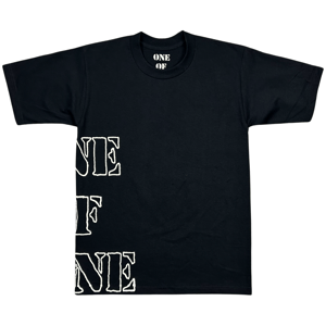 SIDE PRINT T-SHIRT BLACK