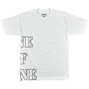 SIDE PRINT T-SHIRT WHITE