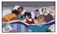 Sleepy Crew Print
