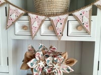 Image 1 of #7 Rustic Christmas Bunting - 10 Flags