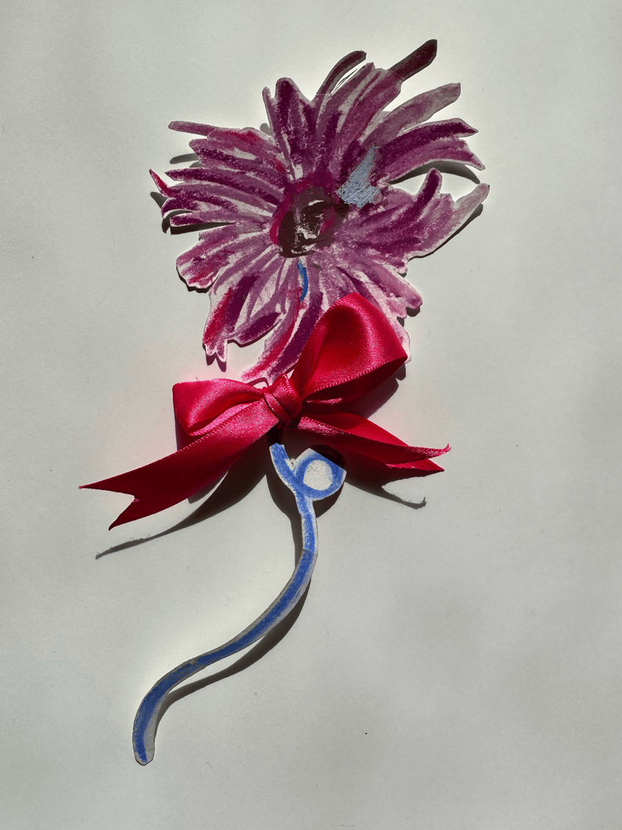 Image of Hand-Drawn Decorative Flower