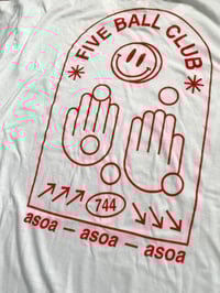 Image 4 of T-shirt Five ball club 
