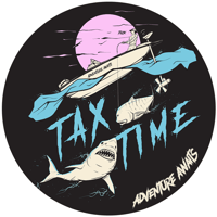 Image 3 of Tax Time Sticker