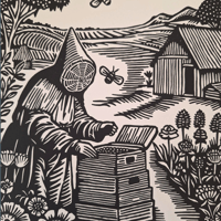Image of Telling the bees (A3)