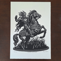 Image of Medieval Ghostrider (A3)