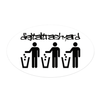 ‘TAKE OUT THE TRASH’ STICKER