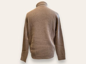 Image of Turtleneck sweater tobacco by F.aR.