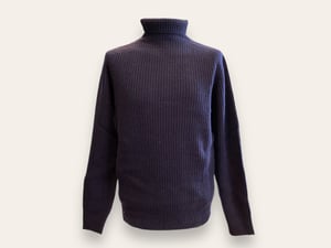 Image of Turtleneck sweater navy by F.aR.