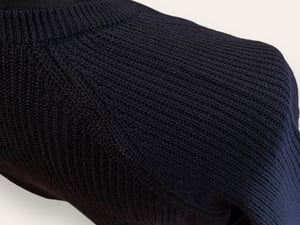 Image of Crewneck sweater navy by F.aR.