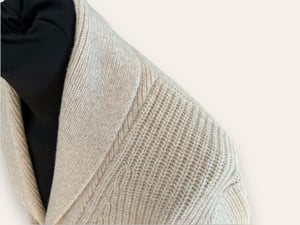 Image of Cardigan jacket sand by F.aR.