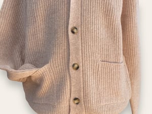 Image of Cardigan jacket sand by F.aR.