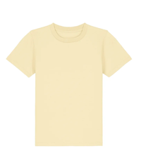 Image 2 of Kids HEART Tee WHITE & YELLOW