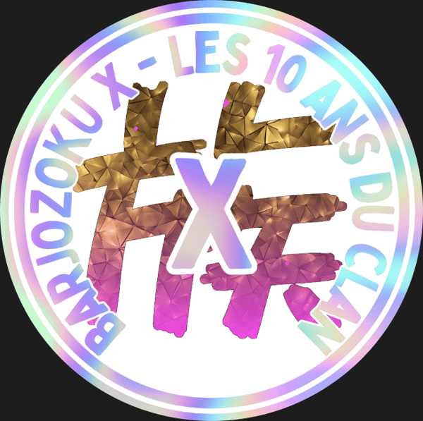 Image of [STICKER] BARJODAY X - 10 ANS 