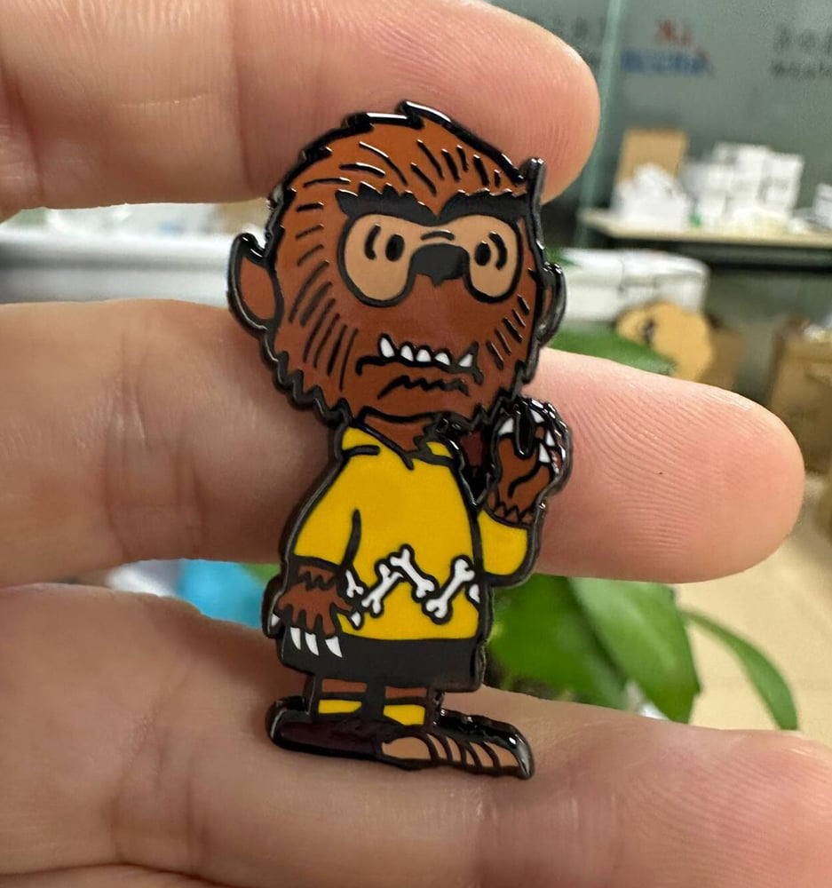 Image of Wolfman Brown - Pin