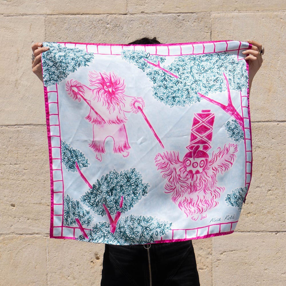 Image of Foulard Danse masquée