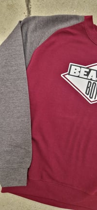 Image 3 of Beastie Boys sweater (burgundy/grey)