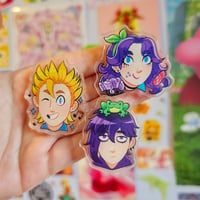 Image 3 of Stardew Valley Heads Acrylic Pins