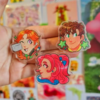 Image 7 of Stardew Valley Heads Acrylic Pins