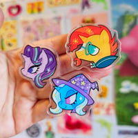 Image 5 of My Little Pony Heads Acrylic Pins