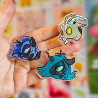 Image 10 of My Little Pony Heads Acrylic Pins