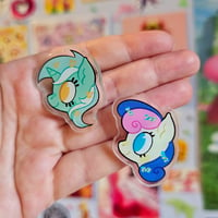 Image 12 of My Little Pony Heads Acrylic Pins