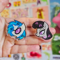 Image 13 of My Little Pony Heads Acrylic Pins