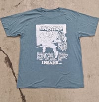 Image 1 of Operation Ivy "Here we go again" t-shirt heather teal