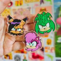 Image 6 of Sonic the Hedgehog Acrylic Pins WAVE 2